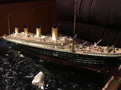 Titanic Sinking Diorama Model Scale #Titanic#Sinking#Diorama#model#scale