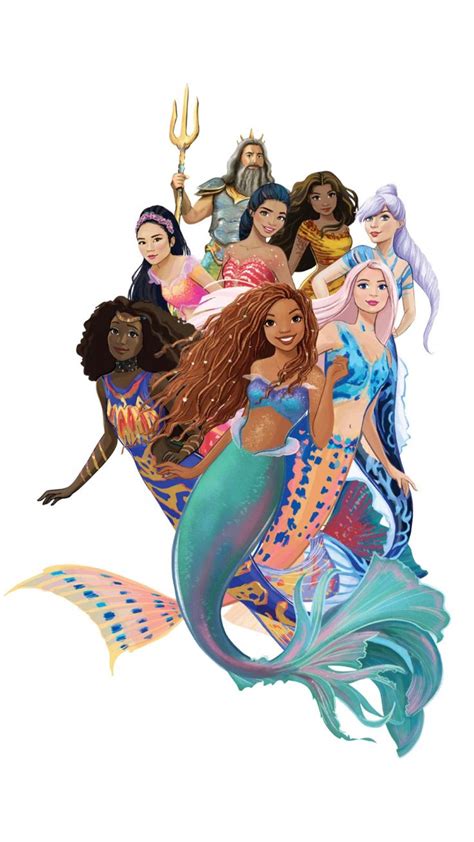 The Little Mermaid movie 2023 pictures, posters, official art: Ariel ...