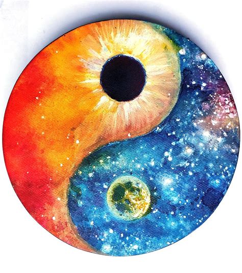 Yin-yang Painting by Chirila Corina - Pixels