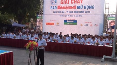 Ha Noi Moi Newspaper – Run for Peace to take place in capital city | VOV.VN