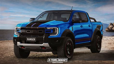 2023 Ford Ranger Raptor Rendered With Butch Styling - autoevolution