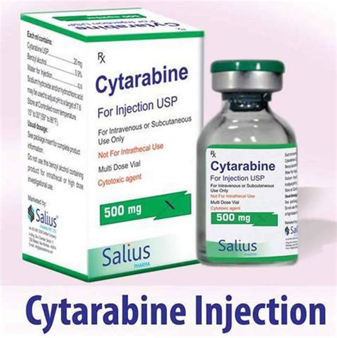 Cytarabine chemotherapy, uses, dose & cytarabine side effects