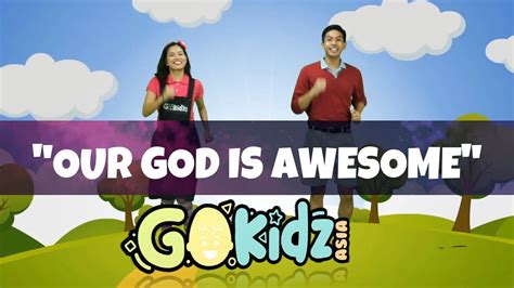 "OUR GOD IS AWESOME" | Kid Song | Sunday school Song | Bible Song - YouTube