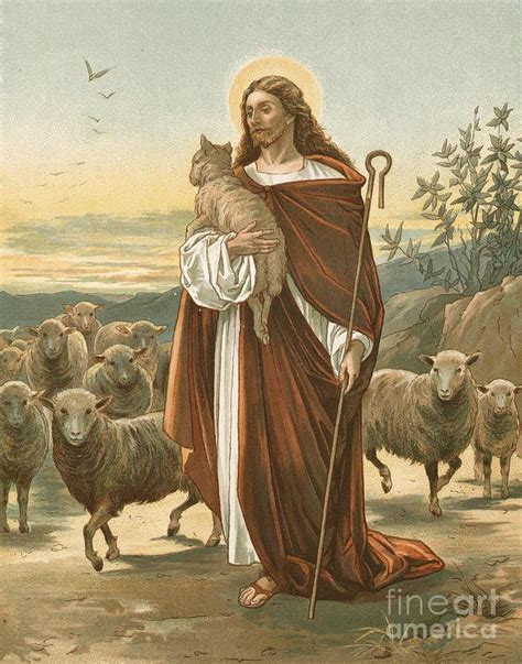 The Good Shepherd Painting by John Lawson