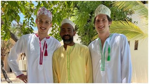 PM Imran Khan's sons pose for photo after Friday prayers in Kenya