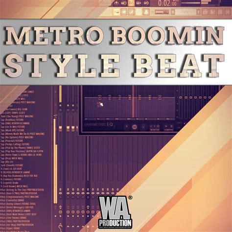 Metro Boomin Style Trap Beat | W. A. Production