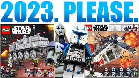 More LEGO CLONE WARS 2023 SETS CONFIRMED? (Republic Gunship, Captain ...