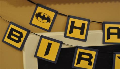 Batman Themed Birthday Banner | Etsy | Birthday banner, Banner, Birthday