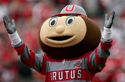 Ohio State Mascot | Brutus Buckeye Ohio State Mascot, Ohio State ...