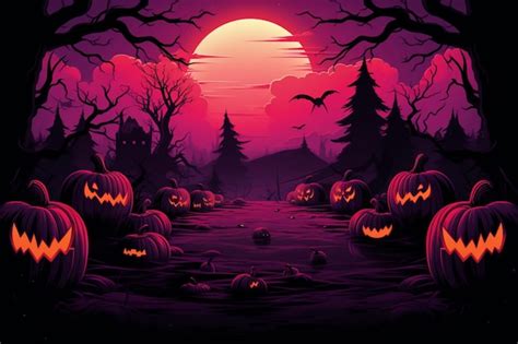 Background of Eerie Halloween Shadows | Premium AI-generated image