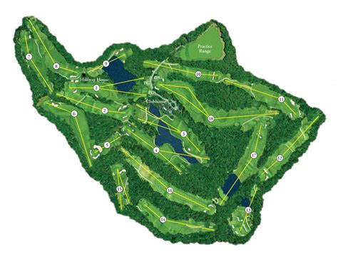 Course Layout | Yale Golf Course