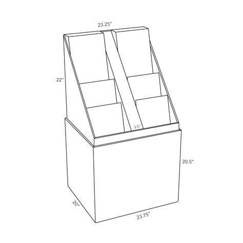 #7442K - Cardboard Quart-Pallet | Concept BBM