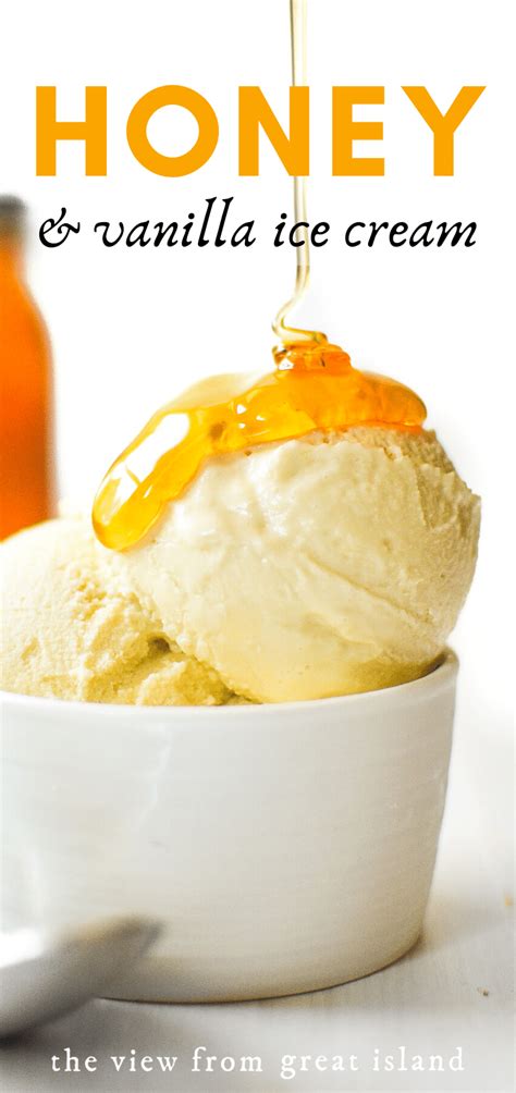 Honey Ice Cream Recipe • The View from Great Island