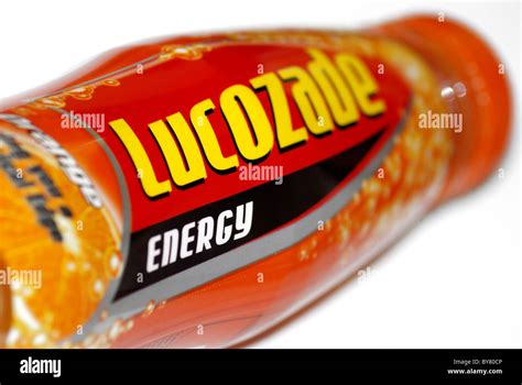 bottle of lucozade Stock Photo - Alamy