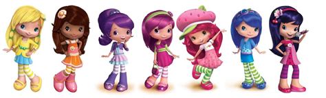 Strawberry Shortcake and friends and a NEW friend - Strawberry ...