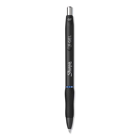 Sharpie S-Gel 2096149 S-Gel Retractable Gel Pen, Bold 1 mm, Black Ink ...