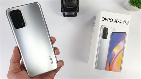 Oppo A74 5G Unboxing | Hands-On, Design, Unbox, AnTuTu Benchmark, Set ...