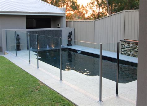 Semi Frameless Fixed Glass Panels | Budget Glass Pool Fencing Perth