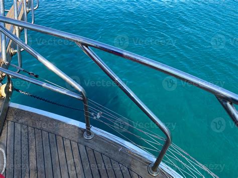 sea view from deck of cruise ship 15468963 Stock Photo at Vecteezy