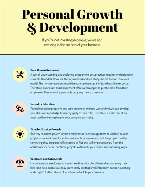 How to Create an Employee Development Plan - Venngage