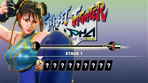 SFV AE - Chun-Li Arcade Mode (Full) [Street Fighter Alpha Path] - YouTube