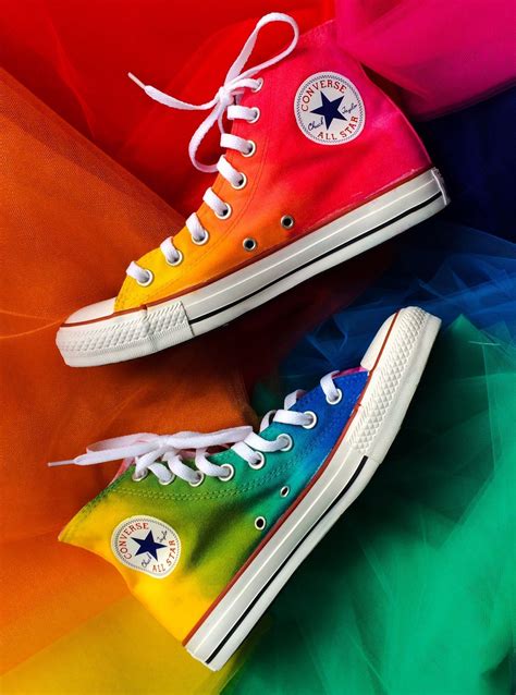 Taste the rainbow with these custom dyed Converse! #converse | Rainbow ...