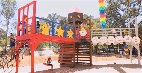 Video: This Make-A-Wish Mario-Themed Playground Will Brighten Up Your ...