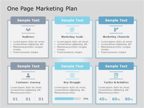 One Page Marketing Plan 01 PowerPoint Template | ubicaciondepersonas ...