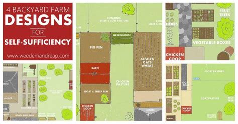 Backyard Farm Designs for Self-Sufficiency | Weed 'em & Reap