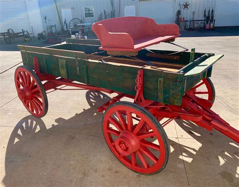 SOLD-#309 Horse Drawn Corn Harvest Display Wagon – Doyle's Wagons