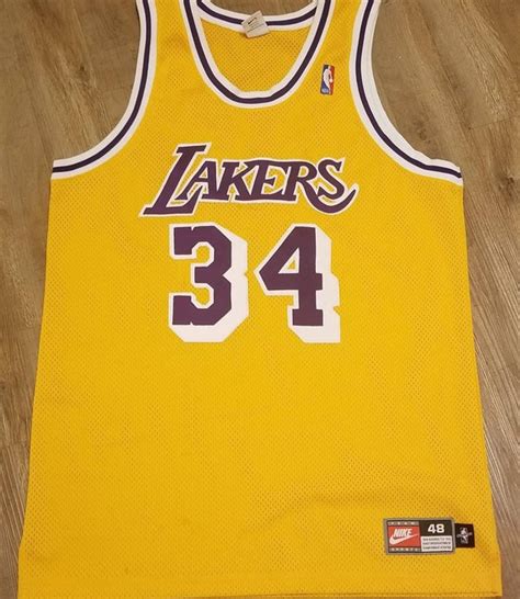 Shaquille o Neal shaq lakers Jersey Nike Lakers jerseynike | Etsy