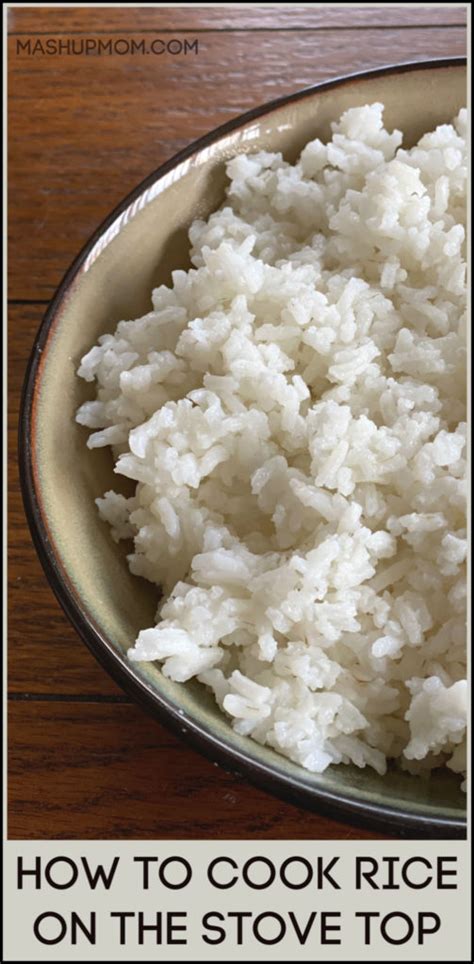 How to Cook Rice on the Stove Top