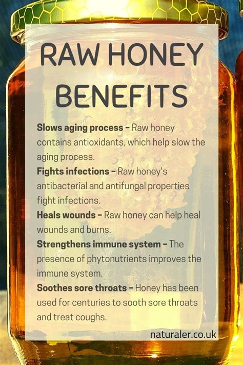 Raw Honey Benefits - List of the health benefits of raw, unpasteurised ...