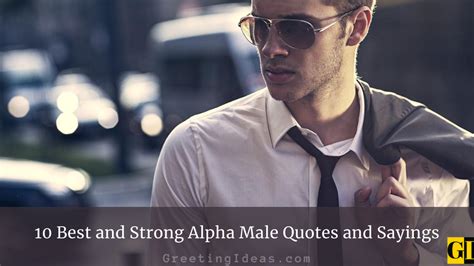 10 Best and Strong Alpha Male Quotes and Sayings