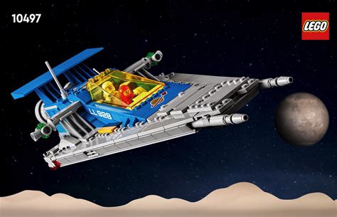 18+ LEGO Icons 10497 Galaxy Explorer Alternate Build Instructions ...