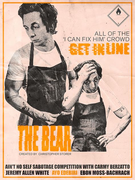 The bear poster on Behance