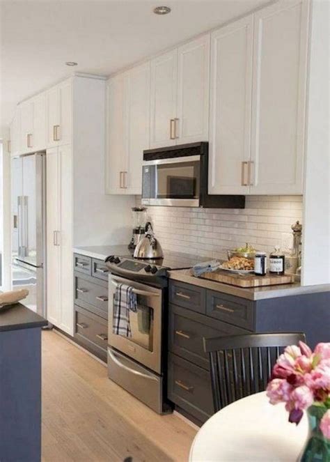 70+ Amazing Farmhouse Gray Kitchen Cabinet Design Ideas - Page 35 of 74