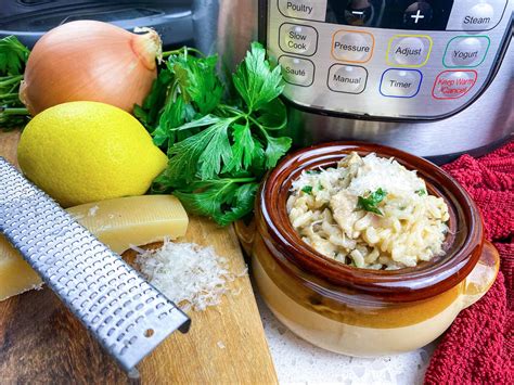 Instant Pot Risotto with Arborio Rice | A Pressure Cooker