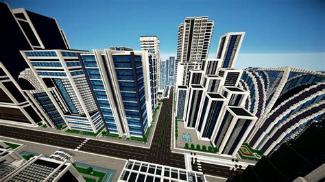 Minecraft Modern Skyscraper Blueprints