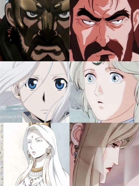 Arslan Senki (2015) and The Heroic Legend of Arslan (1991) Character ...