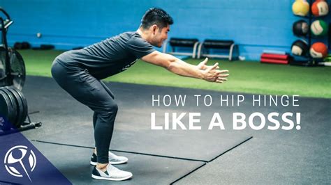 How to Hip Hinge Like a BOSS! - YouTube | Exercise, Fit board workouts ...