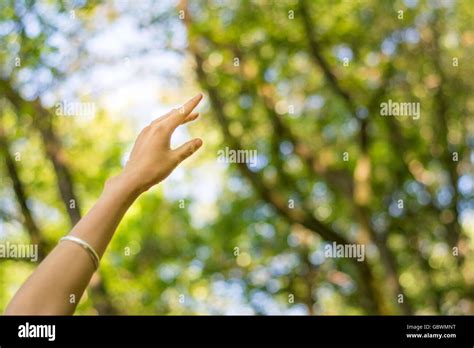 Woman reach out hand hi-res stock photography and images - Alamy