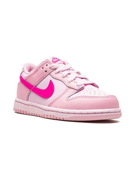 Nike Kids' Dunk Low "triple Pink" Sneakers | ModeSens