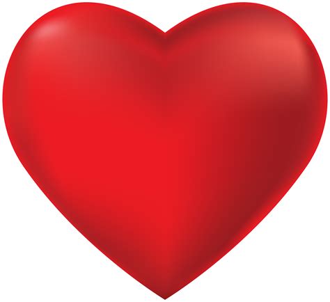 Heart Red Icon Symbol - Red Heart Transparent PNG Clip Art png download ...