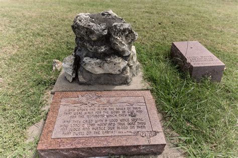 A monument on the grounds of Mount Carmel Center (Branch D… | Flickr