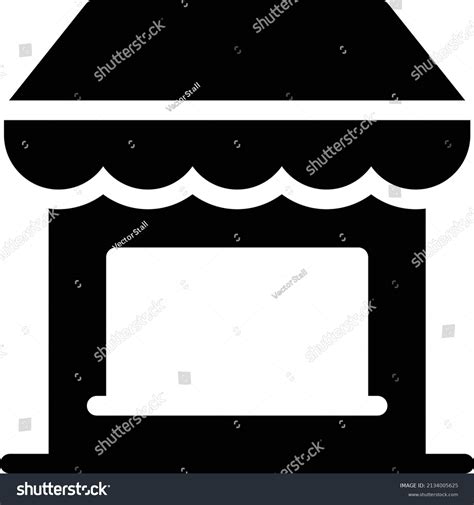 Store Vector Illustration On Transparent Background Stock Vector ...