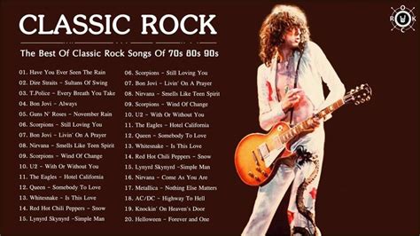 Best Classic Rock Songs of the 70s, 80s, and 90s