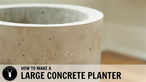 Round Concrete Planters