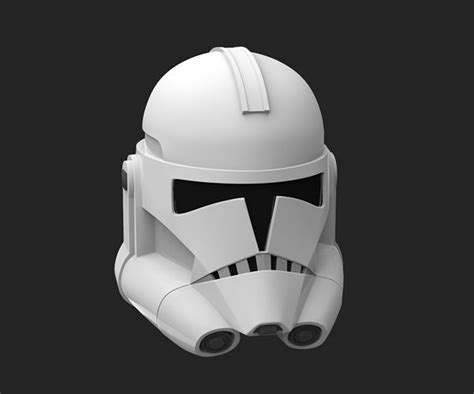 Clone Trooper Helmet TCW Phase 2 3D model 3D printable | CGTrader