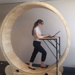 Hamster Wheel Standing Desk : 10 Steps (with Pictures) - Instructables